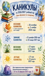 каникулы
